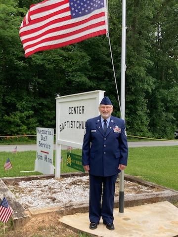 The post hosted a Memorial Day ceremony at Center Baptist Church in Felton